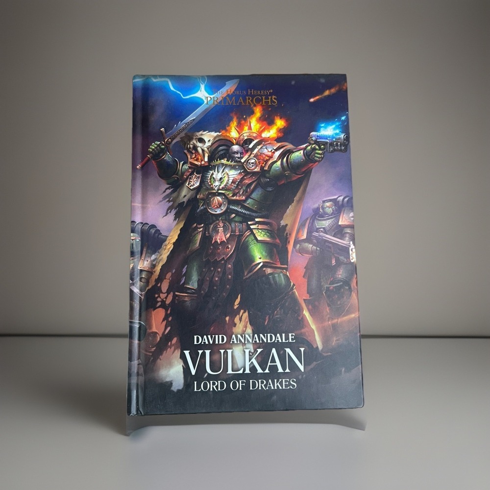 Vulkan Lord of Drakes by David Annandale RARE HARDCOVER 1ST PRINTING - Warhammer